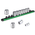 SK 1/2" Drive Socket Set, SAE Sockets, 11-Piece 7/16" to 1-1/16" - size: Shallow, style: SAE