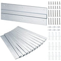 Funrous 12 Pack French Cleat Hanger Z Bar Wall Mounting Screws Set, 12 Inch - size: 12 Inch