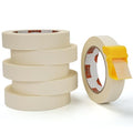 TAPEBEAR Masking Tape with Dispenser 0.94" x 60Yards Beige White - size: Dispenser/0.94" x 60Yards x 6Rolls