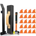 NAACOO Laminate Flooring Tools, 4in1 Pro Floor Install Kit for Vinyl Plank - size: Pro-4 in 1 Flooring Tools