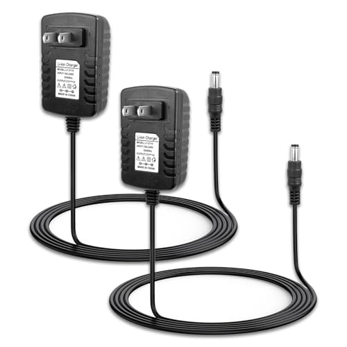 2 Pcs 21V Charger Compatible with Saker Mini Chainsaw Battery SK1804D
