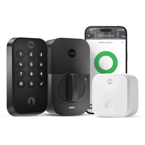 Yale Assure Lock 2 Keypad Smart Deadbolt with Wi-Fi, Black Suede - color: Black Suede