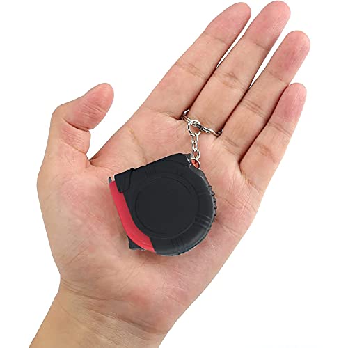 5 Pack Kids Tape Measure 3ft/1m, Retractable Mini Keychain Measuring Tape