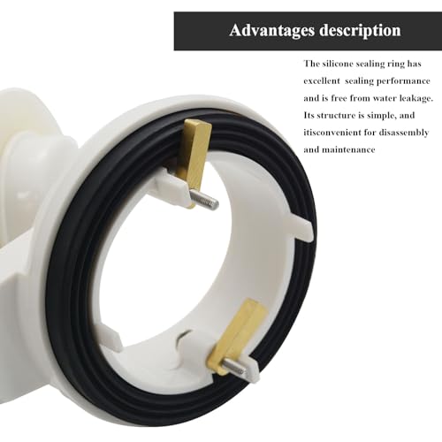 Toilet Flush Valve Replacement Kit for 3-Inch Toilets (1)