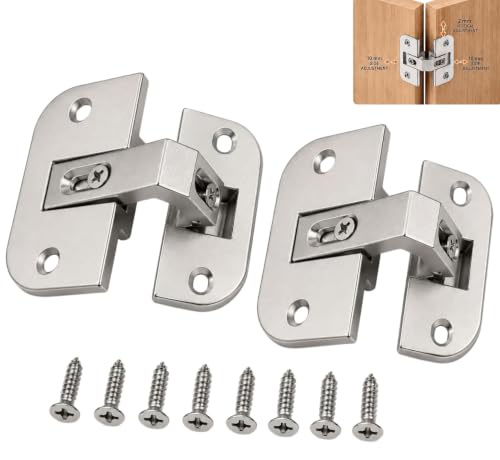 2 Pack 343.90.710 Pie Cut Corner Hinges for Grass Mepla Cabinets - color: 2 Pcs