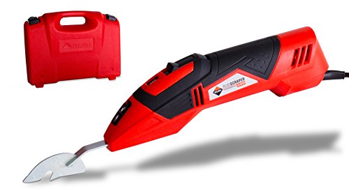RUBISCRAPER-250 Oscillating Multi-Tool Kit, 250W Grout Removal Tool with Tungsten Carbide Blades, 3 Speeds, Fast Lock System, Ideal for Tile Repair, Includes Special Blades and Carrying Case