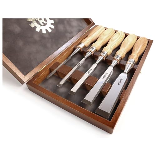 Narex Richter Bevel Edge Chisel Set of 5
