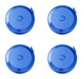 Tape Measure, 4 Pack Soft Retractable Measuring Tape 60-Inch/150cm Double-Scale Metric Tape Measure,for Body Measuring Sewing Tailor Cloth Knitting Home Craft Measurements (Blue) - color: 4 Pack (blue)