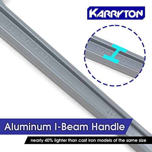 24 Inch Aluminum Pipe Wrench, 4"/100mm Adjustable Cr-Mo Jaw Opening Heavy Duty Straight Handle Plumbing Wrenches, Perfect Plumbers Tool Exceed GGG Standard - size: 24-IN, style: Straight