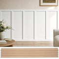 INMOZATA Premade Board and Batten Wall Panel Kit, Wainscoting Panels