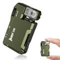 WUBEN G5 Rechargeable EDC Flashlight, Mini Flat Bright Small Flashlight - color: Green
