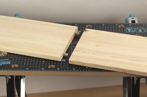 Wolfcraft Universal Dowelmaster Set, 78 Pcs. I 4645000 I The Complete Starter Set For All Standard Wood Dowel Joints