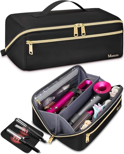Mancro Hair Tools Travel Bag Compatible with Shark Flexstyle - color: Black, size: Standard