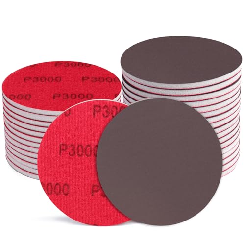 Shinboc 18 PCS 5 Inch Sanding Sponge 3000 Grit, Bowling Ball Sanding Pads - color: 3000grit, size: 5 Inch 18Pcs
