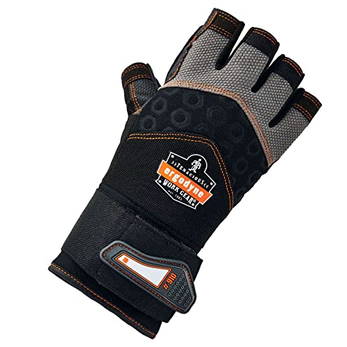Ergodyne ProFlex 910 Impact Protection Work Gloves, Small, Black - size: Small (Pack of 1)