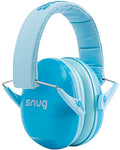 Snug Kids Earmuffs – Noise Reduction for Toddlers & Children – Adjustable, Lightweight, Foldable, Soft & Comfortable - color: Aqua