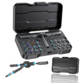 24-in-1 Magnetic Screwdriver Set, DIY Ratchet Screwdriver Set with Detachable Handle, Portable Compact Repair Tool Kit for Furniture Laptop Electronicsv Bicycle - style: 24 in 1