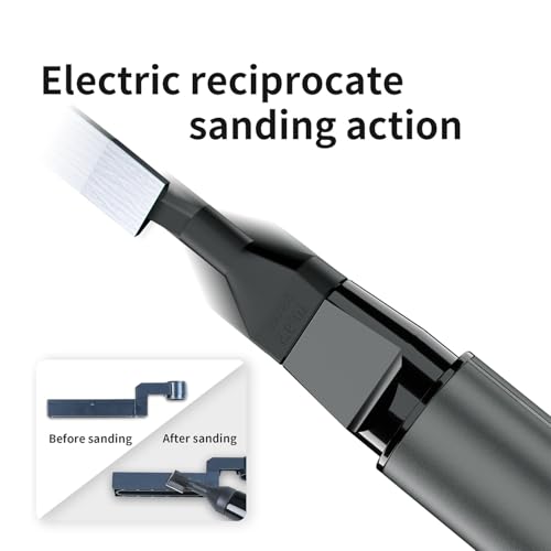 Iesooy for DSPIAE PRO Reciprocating Electric Sanding Pen, 5-Speed and USB Charging with LED Light, Multi-Purpose Power Tool, Mini Power Sander for Sanding, Polishing, Finishing, DIY Crafts