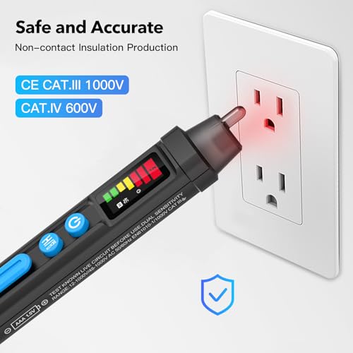 Electrical Test Kit with Non-Contact Voltage Tester & GFCI Outlet Tester