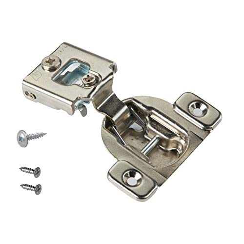 Blum 38N355C.12 Compact 3/4″ Partial Overlay 105° Hinge with Set of Screws (1)