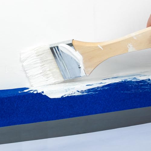 XUXU Blue Painters Tape 2 Inch Masking Tape 196 Yards Total Set of 4 Rolls
