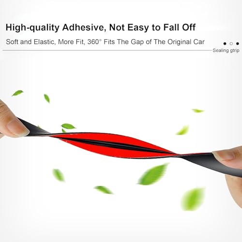 Car Windshield Weather Strip 19mm Rubber Weather Stripping Trim for Car Truck Roof Sunroof Front Rear Windshield (5M/16Ft) - size: 0.75 in x 16 ft