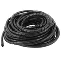 Spiral Cable Wrap -(8 mm) Cord Covers Bundle Sleeve Hose for PC TV Computer Electrical Wire Organizer, Cord Cover and Detangler (5/16" Inch-33Ft Black) - size: Black-5/16 inch-33 ft