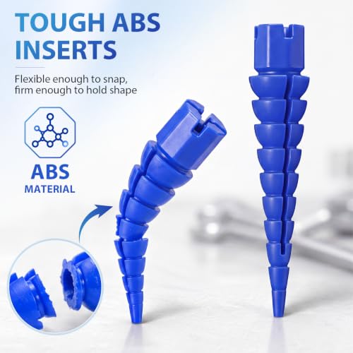 Bokon 45 Pcs Wood Anchor, Stripped Screw Hole Repair Kit,Multicolor