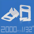 Tile Leveling system Plier Hand Floor Pliers Tiling Installation Tool Tile Locator Leveling System for DIY Ceramic Tile Stone Wall Tile Spacers Adjustment blue - size: 1/32" 2000pcs tile leveling system