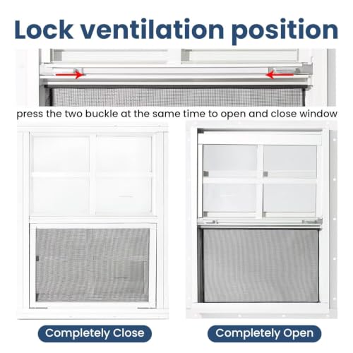 2 Pack Shed Windows, Chicken Coop Windows, 24" x 36" White - color: White, size: 24" x 36"