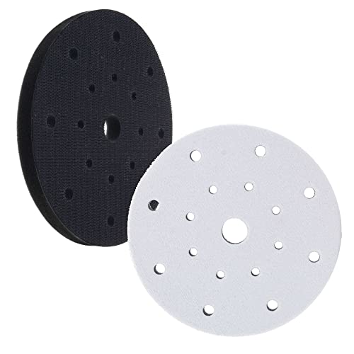 Dura-Gold Pro Series 6" x 10mm Soft Density Interface Sanding Pad, 17 Hole - style: 6" - 17-Hole
