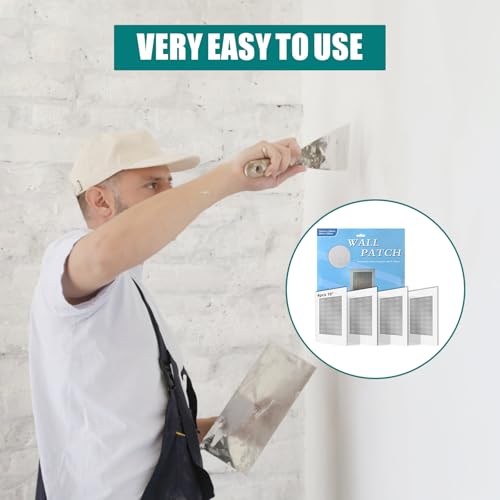 4Pcs 10 Inch Drywall Patch, Wall Repair Patches Wall Hole Repair Patch - size: 10 Inch_4Pcs