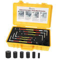 Plumbing Repair Kit 6800-1/2" to 2" Pipe Water Stopper Plugs, 6-Piece Set with Spare Gaskets & Heavy Duty Case, No Draining Solder for Copper/PVC, 65 PSI Fast Leak Fix
