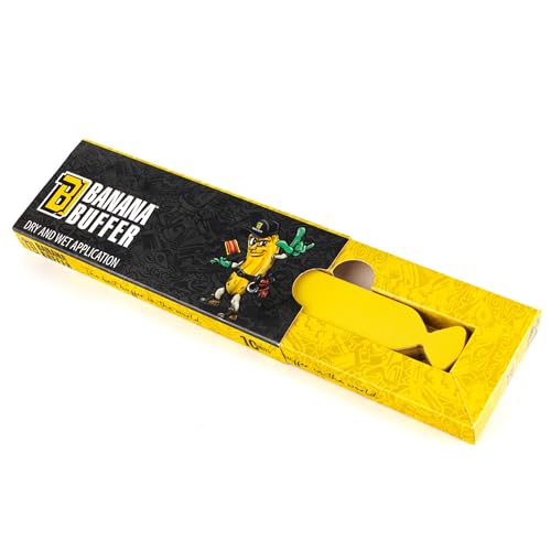 The Wrap Institute - Banana Buffer - for Wet or Dry Vinyl/PPF Applications - 10 Pack