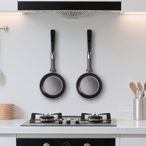 10Pcs Large Size Heavy Duty Wall Hooks, Coat Hooks, Wall Hooks for Hanging Pans, Backpacks, Coats, Garage Items (Black) - color: 10pack-black, size: Extra-large