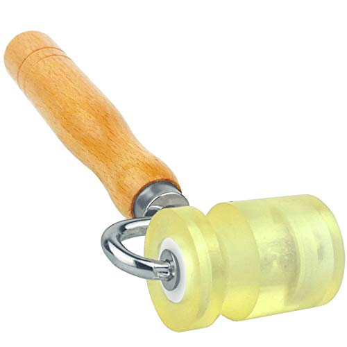 CARTINTS Rubber Seam Roller, Wallpaper Roller for Auto Car Audio Sound Deadening Application, Sound Heat Insulation Mat Wallpaper Application, Perfect for Processing Edges - color: Rubber Roller