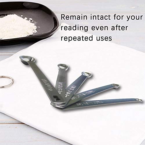1Pack Mini Measuring Spoon Set, Small Teaspoon for Tiny Measurement