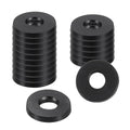 uxcell 18Pcs Rubber Washers, 1/2 OD x 1/4 ID x 0.06" Thickness Flat Washers for Bolts Spacers, Shower Head, Plumbing, Hose Connecting - size: 1/2 OD x 1/4 ID x 0.06"