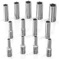 Olsa Tools 1/4-Inch Drive SAE Deep Socket Set - 13pc - color: Sae Deep, size: 13pc, 1/4-Inch Drive