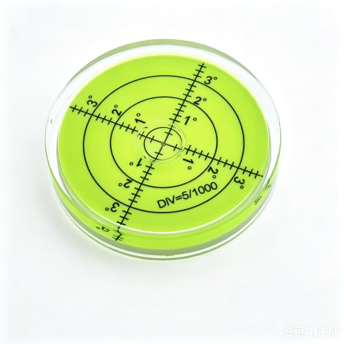 Universal universal level, bubble level tool, circular 2.4 inches, 60mm (acrylic) - color: Acrylic