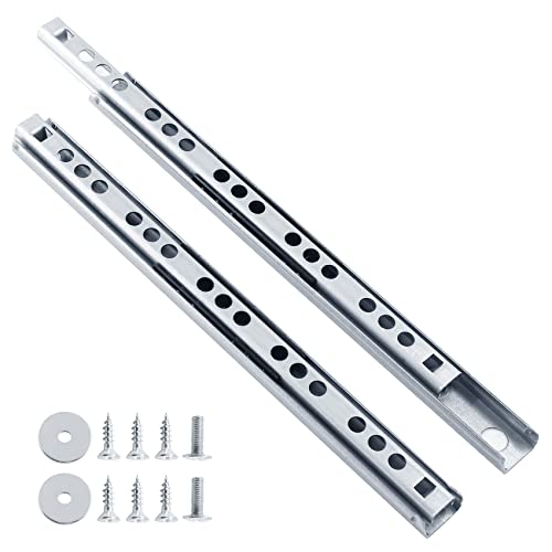 Uenhoy 1 Pair Drawer Slides 7.16" Two Way Slide Track Rail - size: 7.16"-1pair