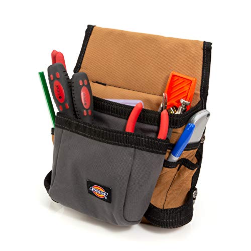 Dickies Work Gear 57021 Grey/Tan 8-Pocket Pouch - color: Grey/Tan