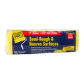 FoamPro 22 High Capacity Slit-Foam Paint Roller Cover for Semi-Rough & Uneven Surfaces - for Acoustical Ceilings, Textured Walls & Fences, Pavers - 9" x 1/2" Nap - size: 1 Count (Pack of 1), style: Semi-Rough & Uneven Surface