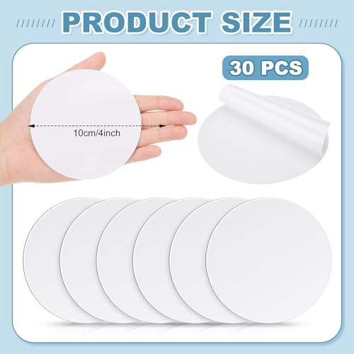 30 Pcs Bathtub Patch Kit Siding Wall Repair - style: Round