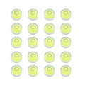 JYK Bubble Level 12x8.5mm 20pcs, Mini Circular Spirit Levels for Leveling Camera Tripod Telescope Workshop Turntable