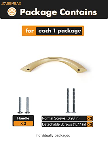Brushed Gold Cabinet Pulls 3 Inch Arch Twisted Brass Handles Drawer Kitchen Cupboard Bathroom Dresser Cabinet Hardware Zinc Alloy 20 Pack - color: Brushed Gold, size: 3 Inch Hole Centers