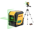 PREXISO Laser Level with Tripod, 65Ft Self Leveling Cross Line Laser Level - style: 31-1/2 inch Tripod