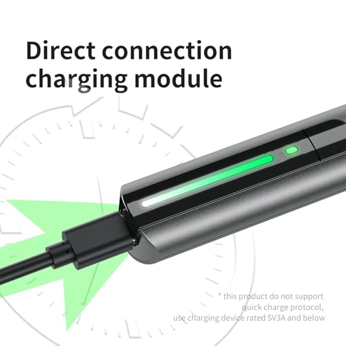 Iesooy for DSPIAE PRO Reciprocating Electric Sanding Pen, 5-Speed and USB Charging with LED Light, Multi-Purpose Power Tool, Mini Power Sander for Sanding, Polishing, Finishing, DIY Crafts