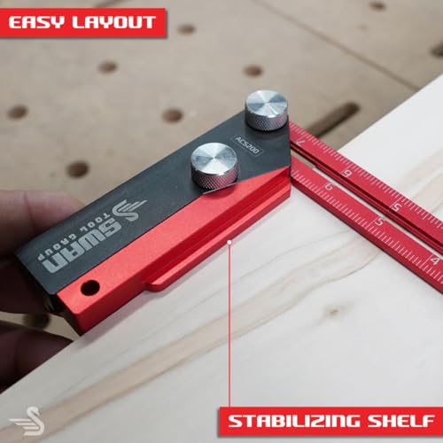 Ridgway Adjustable Carpenter Square, 8 Inch