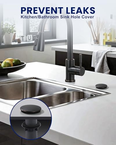 Kitchen Sink Hole Cover, Bronze Faucet Hole Cover - color: Bronze